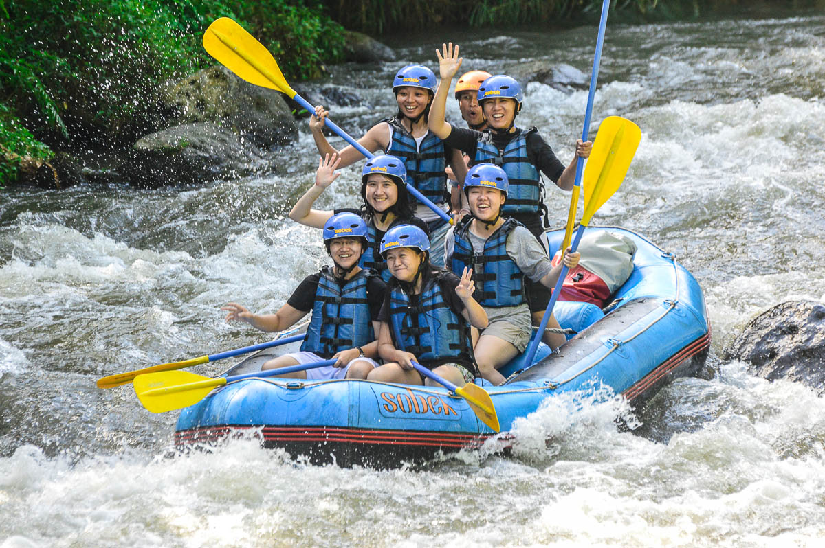 Ayung River rafting