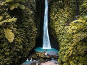 Exploring Leke Leke Waterfall Bali