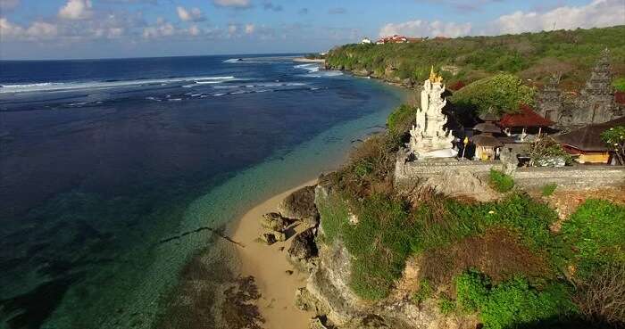 Visiting Geger Temple Nusa Dua