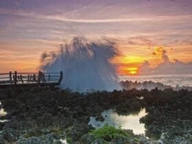 Exploring Water Blow Nusa Dua