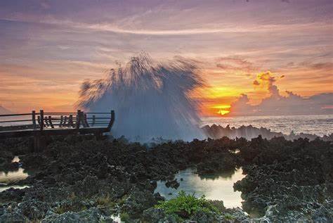 Exploring Water Blow Nusa Dua